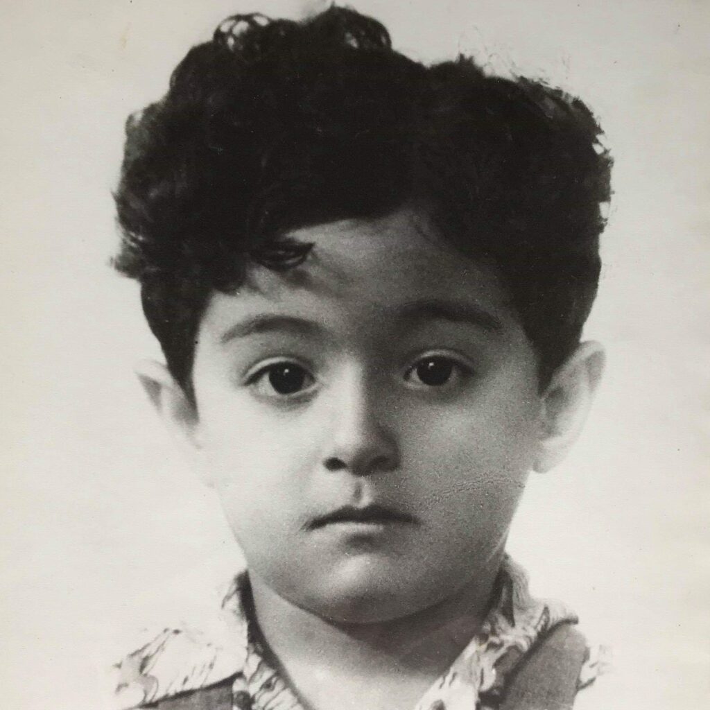 Razi Saydjari age 3