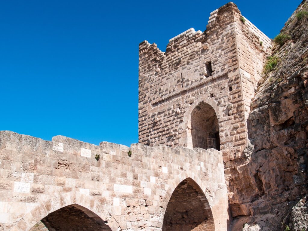 Shayzar castle entrance